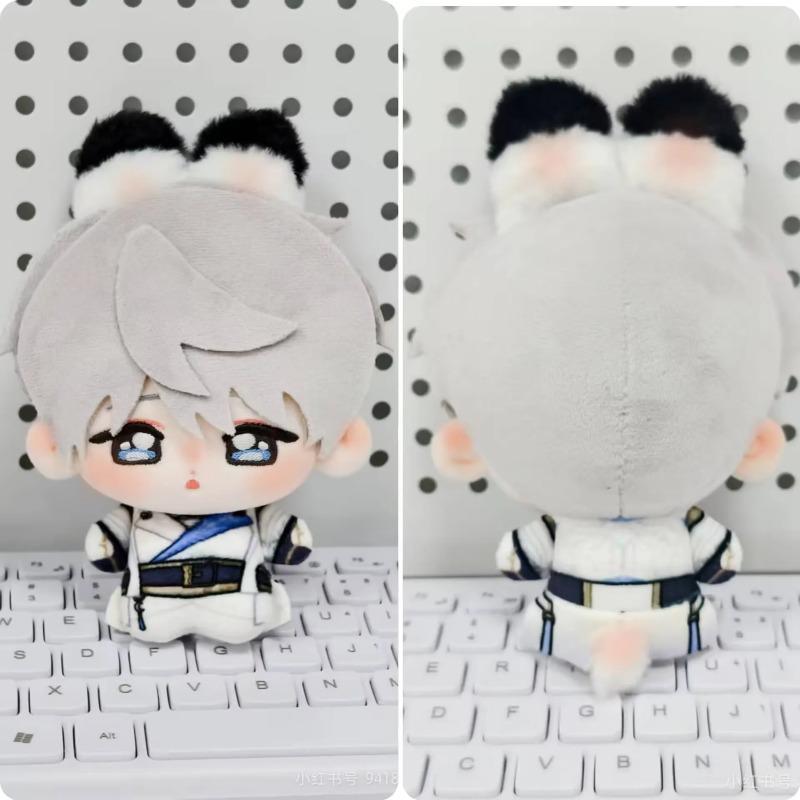 10cm Kawaii Love And Deepspace Xavier Plush Doll Cute Anime Game Character Stuffed Toy Desktop Ornament Collectible Gifts