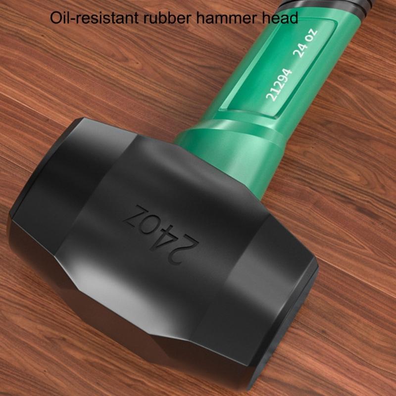 Shock Absorbing Rubber Mallets With Industrial Construction Suitable For Flooring Tile Furniture Assembly Home Projects