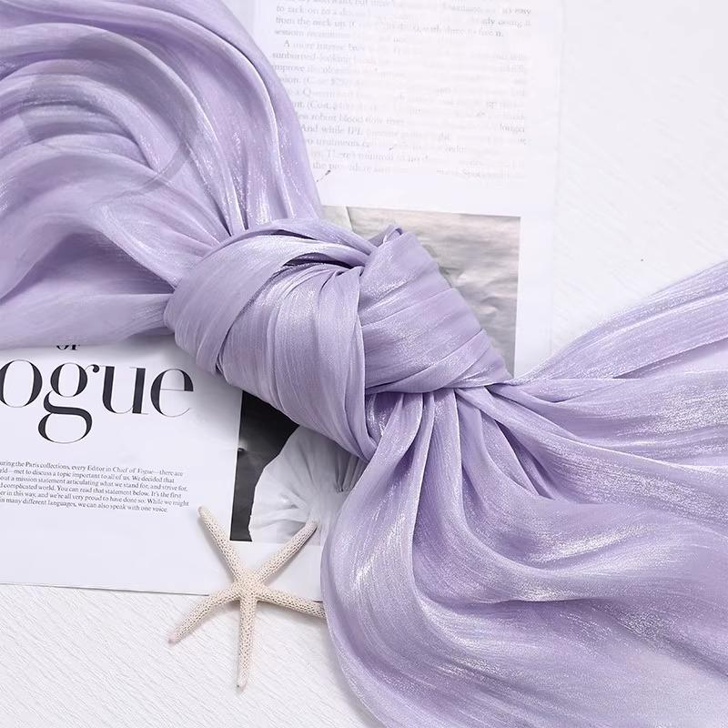 100x150cm Glitter Organza Fabric for Dress Skirt Shirt Clothing Diy Sewing Shiny Cloth Smooth Comfortable Textile