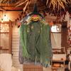 2025 Halloweens Hanging Witch Glowing In the Dark Garden Tree Light-Up Spooky Witch Pendant Creepy Haunted House Prop