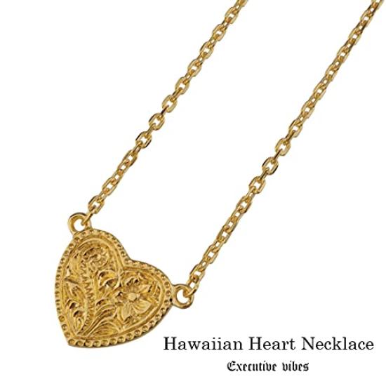 Collana a Cuore Abalent, Collana Gioielli Hawaiani, Oro e Argento Sterling 925, 40cm-45cm, Gioielli Hawaiani, Collana da Donna, Plumeria, Intreccio, Onda