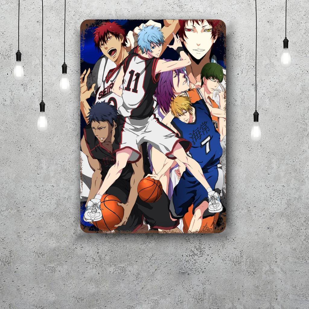 kuroko no basket replace plus Vintage Metal Tin Signs Posters Decor Retro Metal Plaque Wall Art Decor for Garage Bar