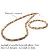 New 5 Styles 2Pcs/Set Natural Coconut Beads Necklace Men Meditation Healing Collar Cool Riding Neck Accessories Father Day Gift