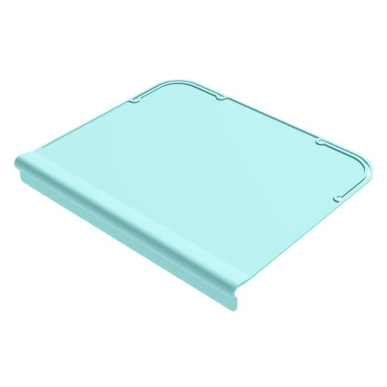 

Силіконовий килимок для малюків та дітей, нековзкий, багаторазовий, дитячий килимок для їжі на стіл, стійкий до плям килимок для ресторану, дому, їдальні світло-синій колір