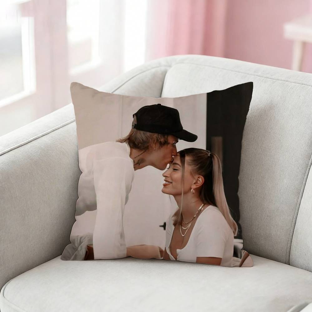 Jailey Hailey JB Pillow Case Pattern Printed Pillowcase For Living Room Sofa Cushion Cover