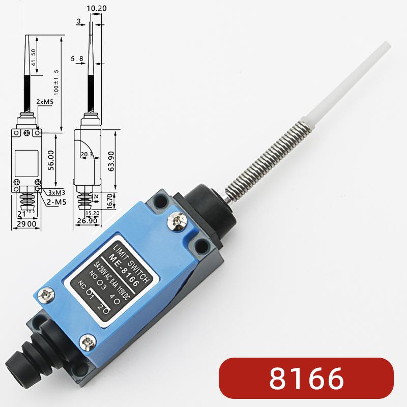 Limit Micro Switch TZ-ME8108 Series: Models 8104, 8107, 9101, 8111, 8112, 8166