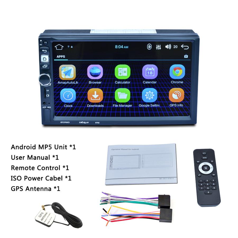 9'' Android 2 Din Car Radio Multimedia Touch Screen Video Player  Auto Audio MP5