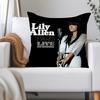 Singer Lily Allen West End Girl Pillow Case Applicable Space For Guest Rooms Interiors Cars Office House Decoration