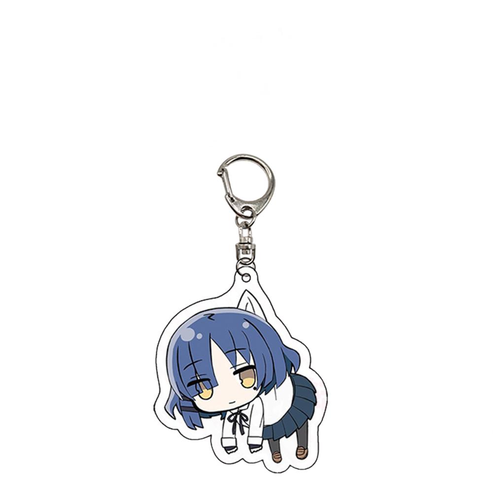 Anime Bocchi the rock Acrylic Keychain Pendant Bag Car Keychain Cell phone Pendant present Firend Festivals Gifts
