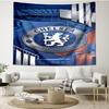 Chelsea FC Print Tapestry - Portable Wall Decor Cloth, for Home, Dorm, Travel, Bedroom, Living Room - Ideal Birthday Housewarming Gift