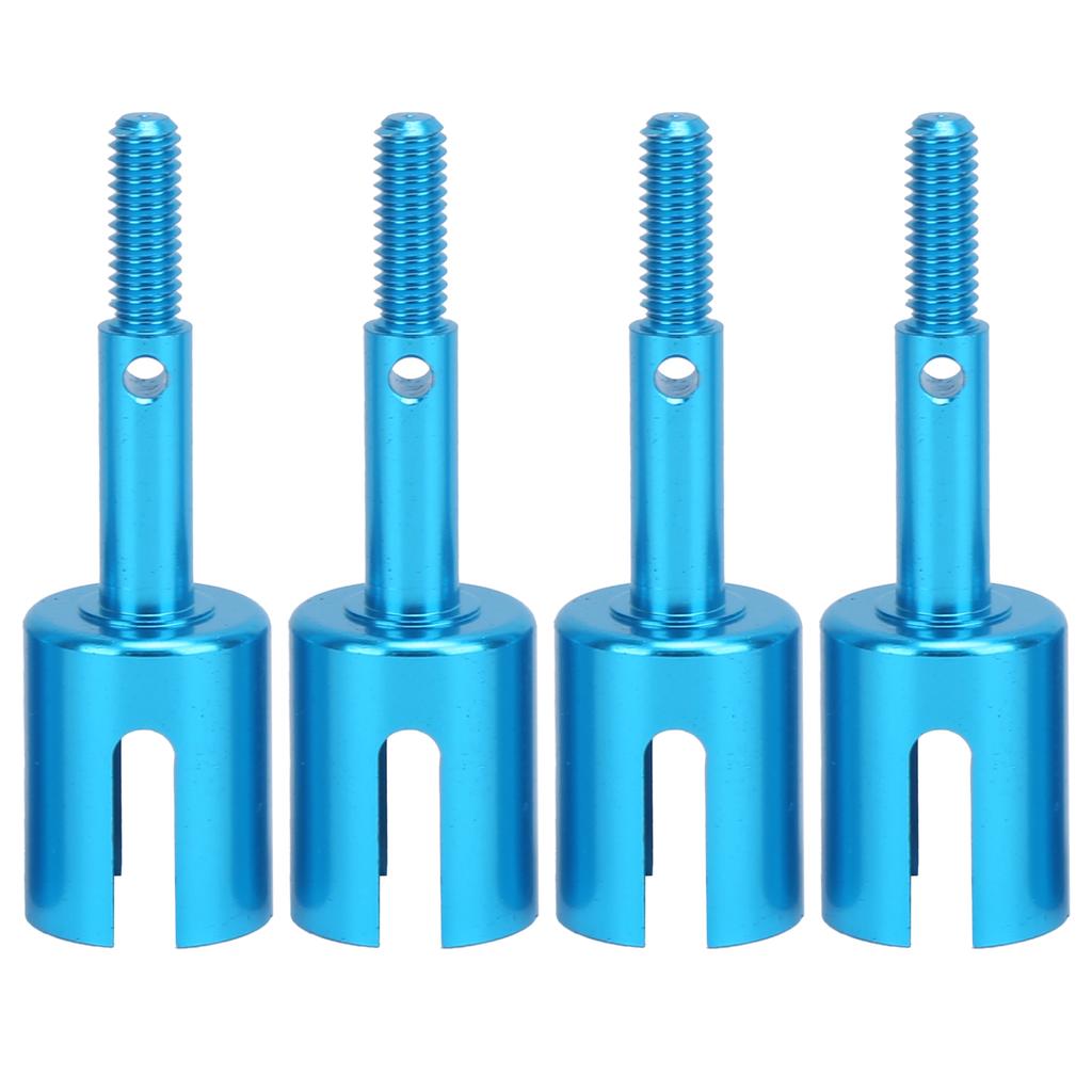 4Pcs RC Aluminum Alloy Front Rear Wheel Axle Cup for Tamiya TT01 RC Car Upgrade Parts