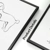 Abstract Line Cute Pet Dog Cat Personalized Name Date Nordic Posters And Prints Wall Art Canvas Painting Home Decor Pictures