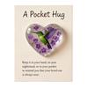 Pocket Hug Hummingbird Mini Pocket Hug Heart Cute Hummingbird Ornament with Encouragement Card Keepsake