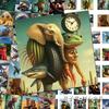 New Shanhaijing Funny Stickers Luggage Laptop Water Cup Stickers Wooden Stick People Shark People Stickers