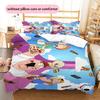 Family Guy Pattern Bedding Home Decoration Birthday Gift ( 1 Duvet Cover + 2 Pillowcase, Without Core),fan Merchandise.