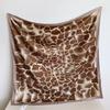 Print Satin Silk Square Scarf Hijab Women Bandana 90Cm Headscarves Neckerchief Ladies Muffler Shawl Wrap Foulard Headband