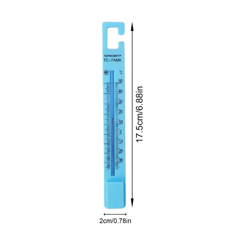Easy to Read Indoor Thermometers With Red Liquid Display For Laboratory Precise Environment Monitoring In Various Space