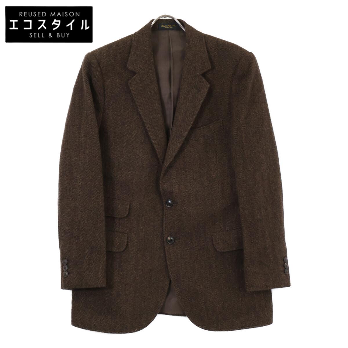 

RRL Herringbone Wool Jacket 40R BrownUsed