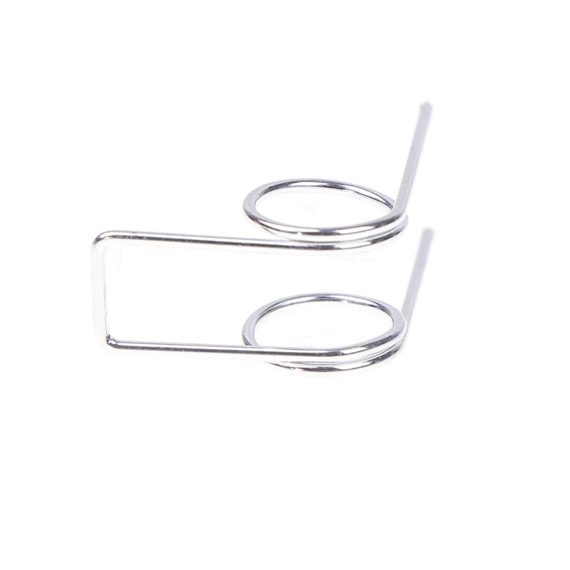 3 יחידות קפיץ פיתול כפול קוטר חוט 1.0 מ"מ קוטר חיצוני 11 מ"מ קפיץ פיתול חזק קפיץ פיתול כפול