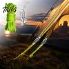 Tent Rope Fastener 4/8/12Pcs Tensioner with Cord, Heavy Duty Tie Down Roller, Adjustable Fastening System Metal Tightening Tool for Camping,