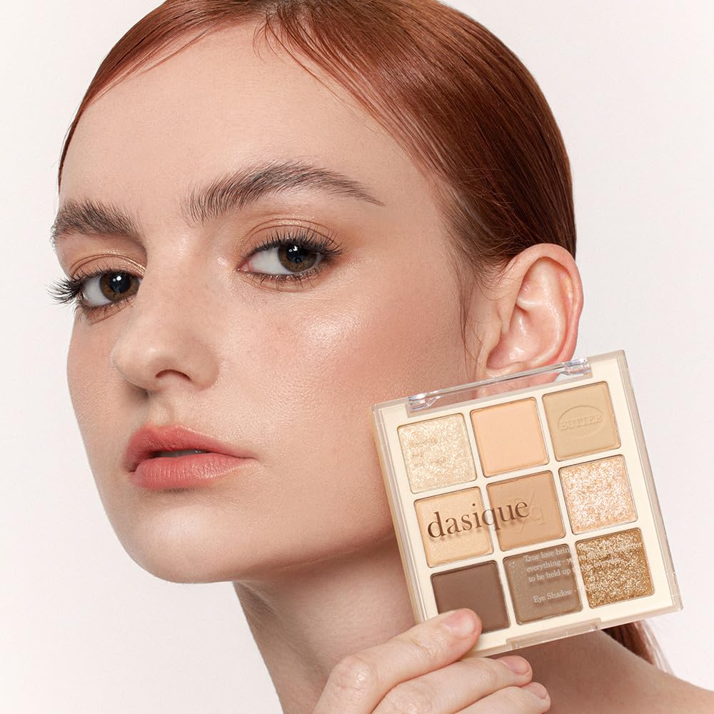 Dasique "Official" Dasique #17 Butter Cream Collection / 9-Color Eyeshadow Palette / Eyeshadow / Under-Eye Bag Maker / Eyeshadow Palette
