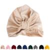 Baby Girls Turban Knot Head Wrap Cute Kids Rabbit Ear Hat Bunny Ear Velvet Cap