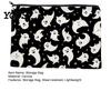 Canvas Pencil Case Storage Bag, Halloween Pattern Print, Durable Zippered Organizer Travel Toiletry Case, for Makeup And Stationery Cosmetic Bag