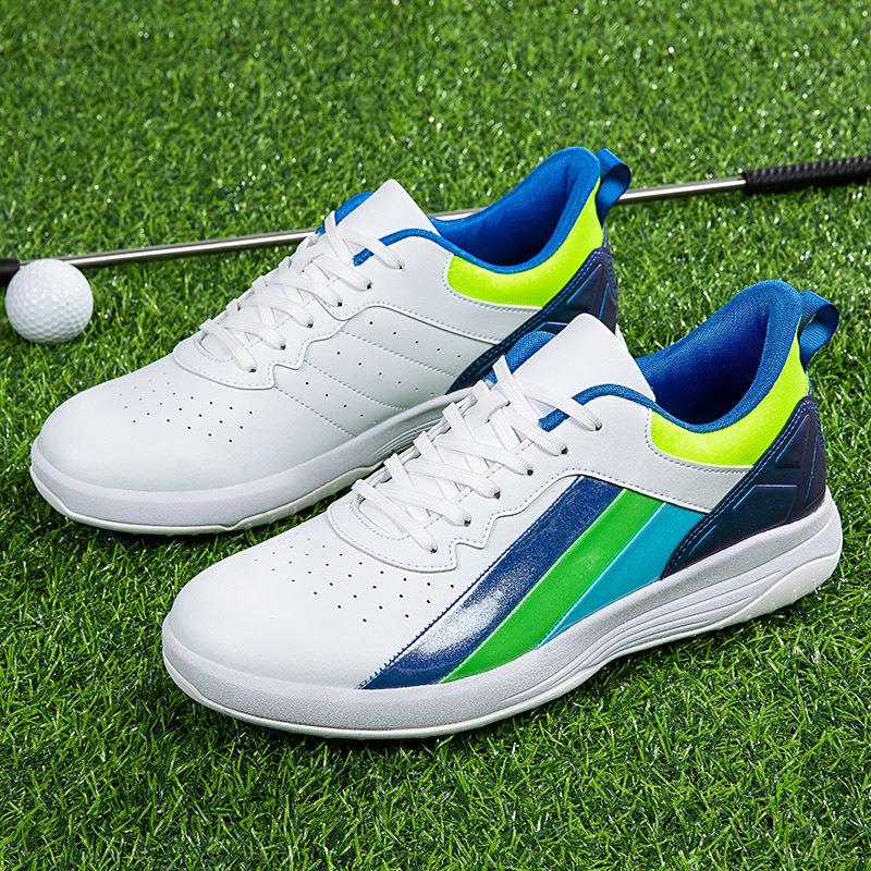 Men's shoes summer new fixed nail golf shoes women's waterproof breathable golf shoes