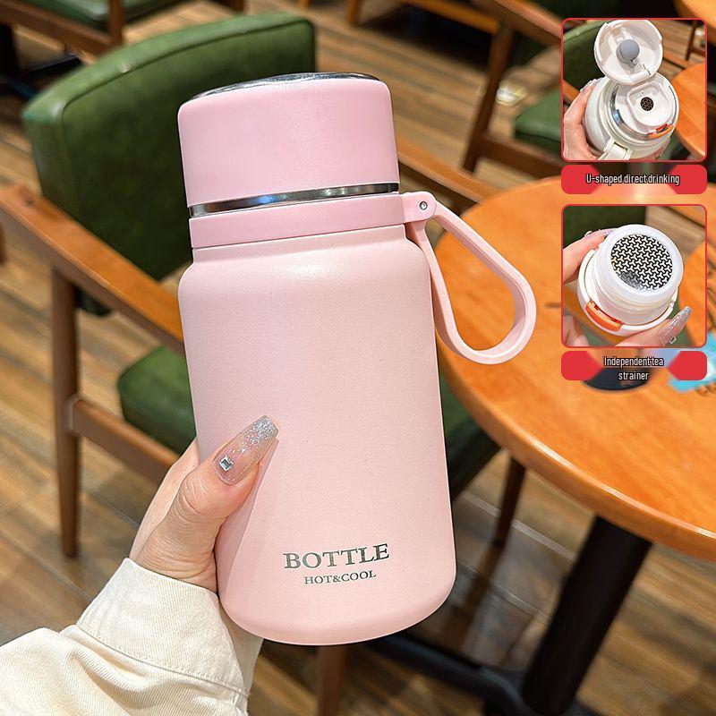 2026 Stylish High-Capacity 316 Stainless Steel Thermos Cup for Students, Men, and Women