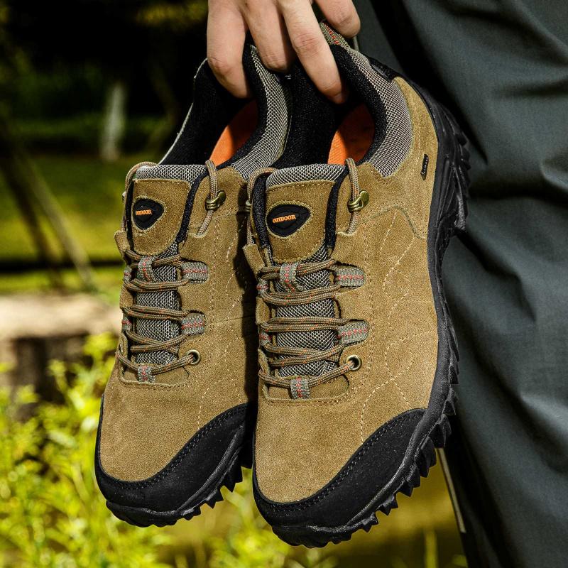 Hiking Shoes Mens Luxury Designer Winter Climbing Trekking Sneakers for Men Leather Outdoor Sports Work Man Shoes 110282A