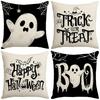 New Holiday Decoration Home Party Sofa Cushion Cover Pumpkin Ghost Cushion Pillow Cover Halloween Decoration