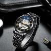 CHENXI Men's Hollow-Out Automatic Mechanical Watch Stylish Business Water Resistant for Daily Use Watches for Man Reloj Hombre
