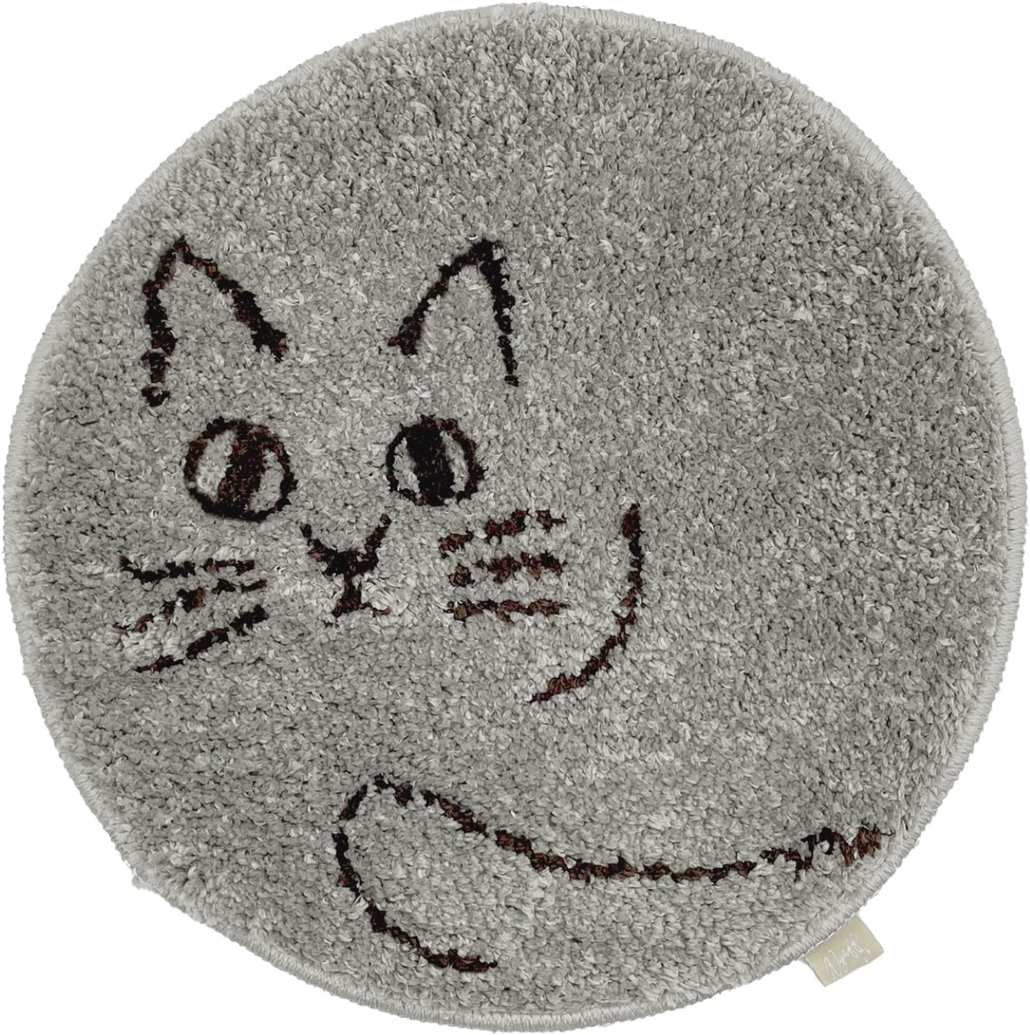 

Дайкай Няфуняфу Кошка Круглая Подушка для Стула Серая 74106 36см серый