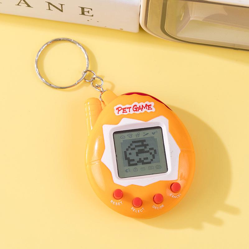 Mini Virtual Pet Game Console: Handheld Electronic Toy Keychain