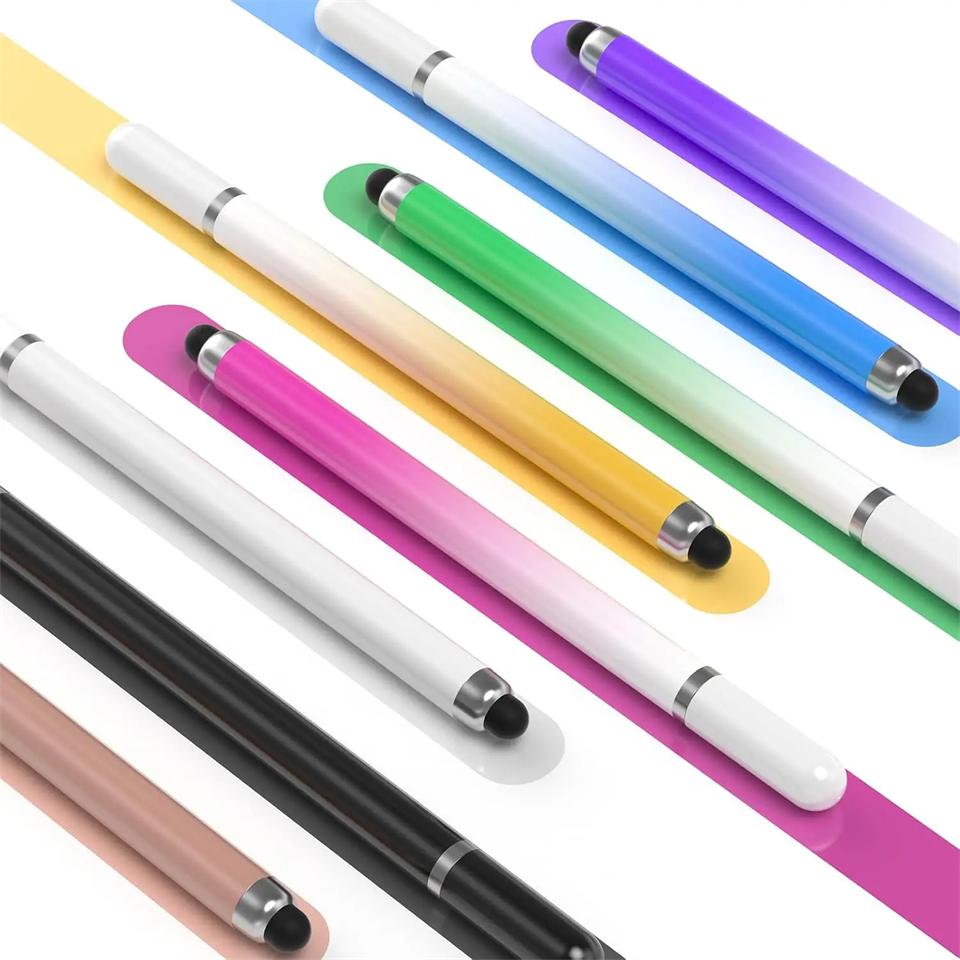 Universal Stylus Pen für Android IOS Zeichnen Kapazitiver Bildschirm Touch Pen für Xiaomi Samsung 2 in 1 Hohe Empfindlichkeit Tablet Stifte