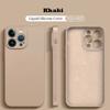 Original Flüssigsilikon Stoßfest Hülle für Xiaomi Mi 14 13 13T 12 12T 11T 10T 10 11 Lite Pro Square Fluff Bumper Soft Cover