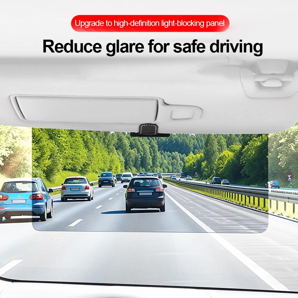 Magnetischer Sonnenbrillenhalter für das Auto mit Sonnenblenden-Brillenclip Brillenaufhänger Tragbarer Ticketkartenclip Blendschutz-Sonnenblendenplatte