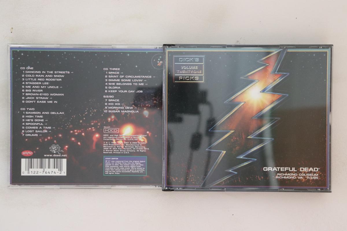 

CD GRATEFUL DEAD Dicks Picks Volume Twentyone Ric R276474 RHINO 2004 US Rock Used