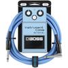 BOSS BOSS Guitar Cable BIC-10A-BU Perfect for Connecting Guitar/Bass To Effectors and Amps, BU Blue