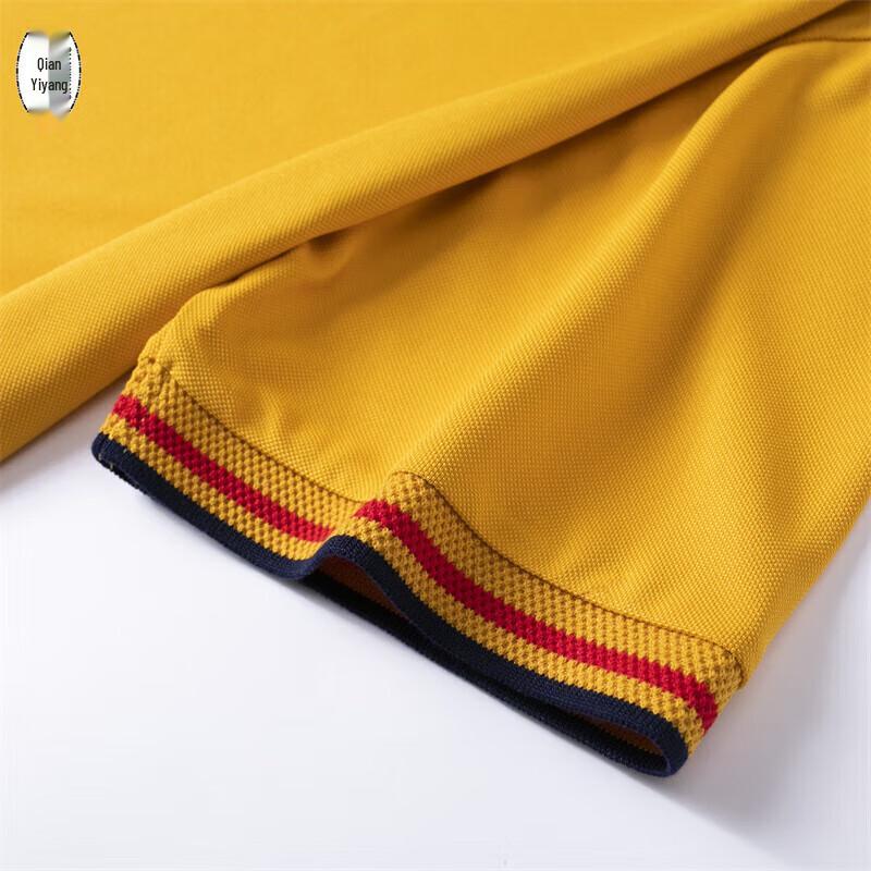 QIANYIYANG Ice Silk Quick-Dry Polo Shirt