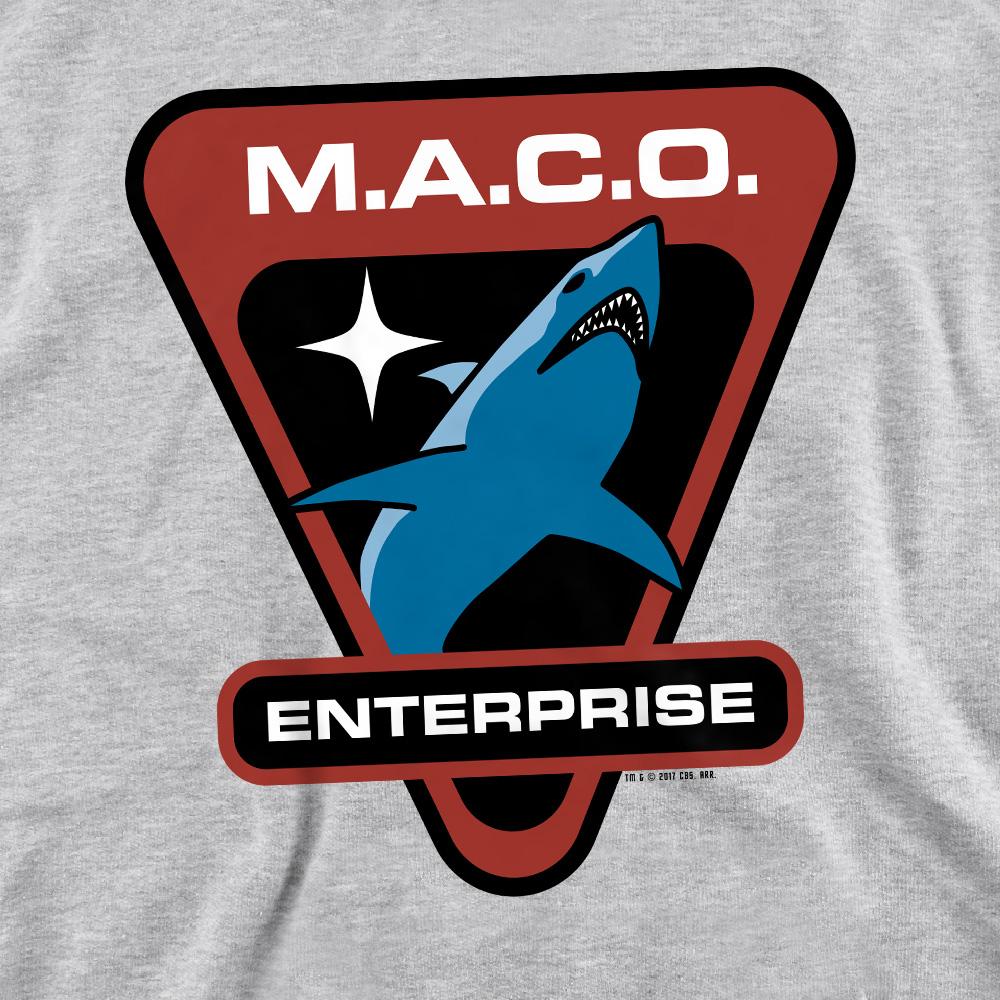 Star Trek Unisex Adult MACO Patch Sweatshirt