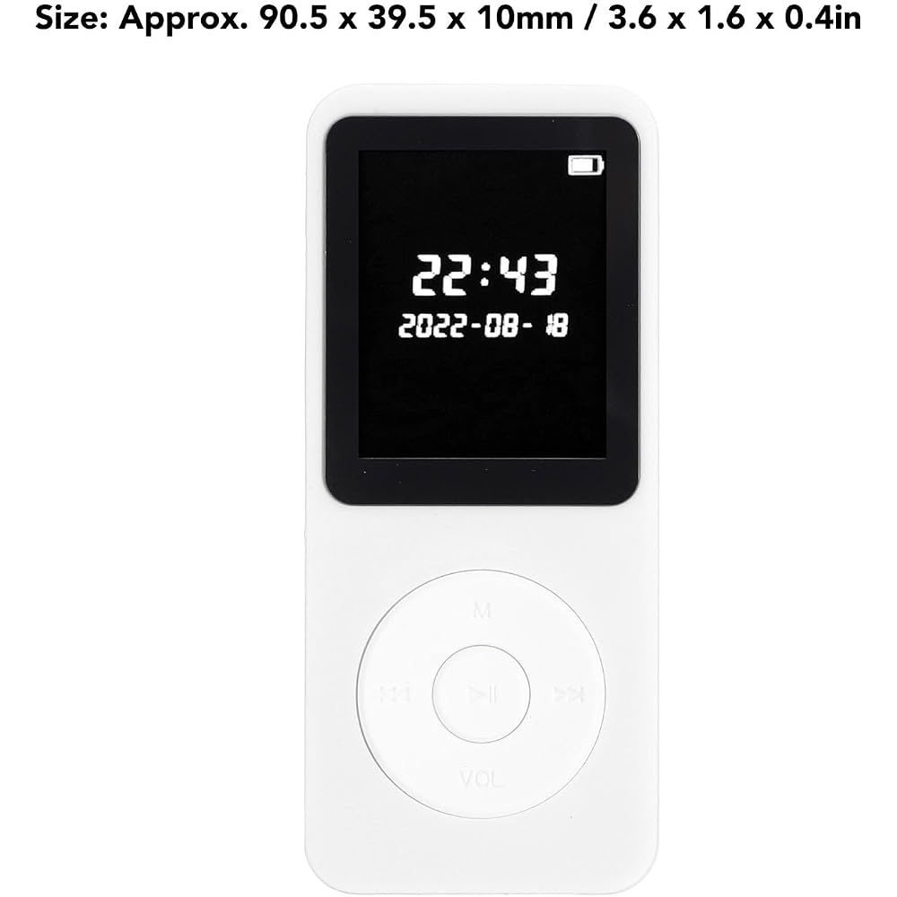 MP3 Player, 5.0 HiFi (8GB Memory Card Included)