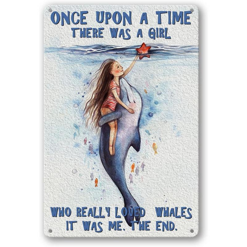 Metal Tin Signs It's A Good Day  Wall Art Vintage Tin Sign for Office Home Classroom Library Bedroom Wall Decor