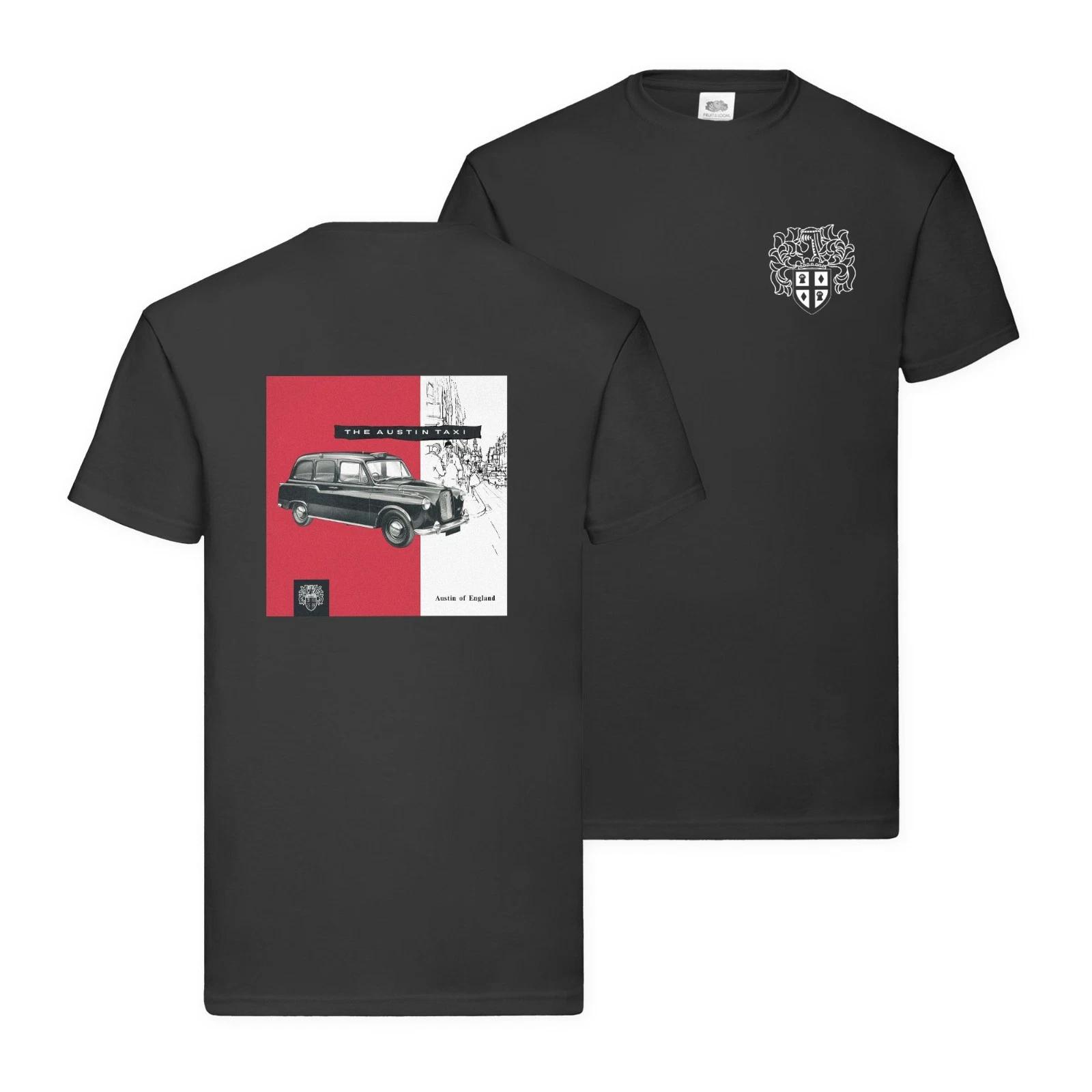 Austin FX4 Taxi T-Shirt Classic British Black Cab OFFICIAL LICENCED PRODUCT 2XL