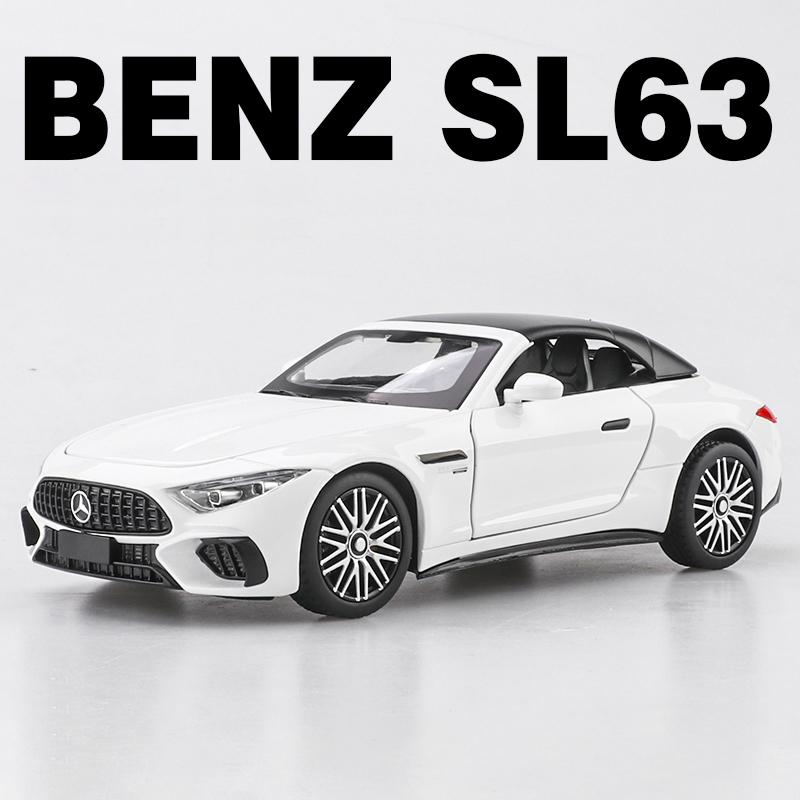 

1:24 Benz SL63 AMG Supercar Alloy Model Car Toy Diecasts Metal Casting Sound and Light Car Toys For Children Vehicle