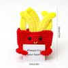 Crochet Doll Finished Crochet Animals Fruit Ornament Cartoon Hand Woven Octopus Frog Ornament Cute Room Decor Desk Decorations