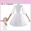 Spy×family Anya Forger Costume de Cosplay Tenue Robe Blanche
