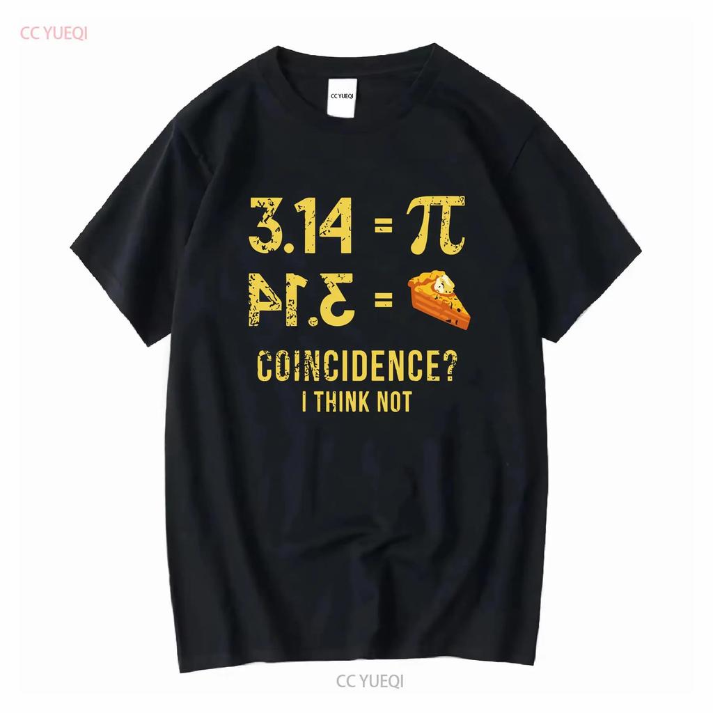 Funny Math Pi Equation Pie Coincidence T-shirt