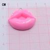 10pcs Valentine's Day Red Lips Resin Charms European Fashion Sexy Women Earring Necklace Pendant Accessory DIY For Jewelry Make