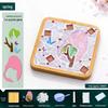 Mosaic Coaster DIY Kit: Creative Handmade Collage Art Set